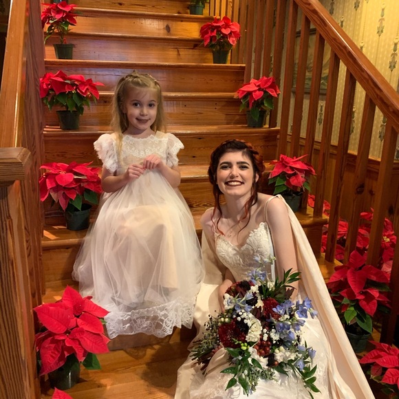 Lillian West Lace Wedding Dress - Picture 4 of 5